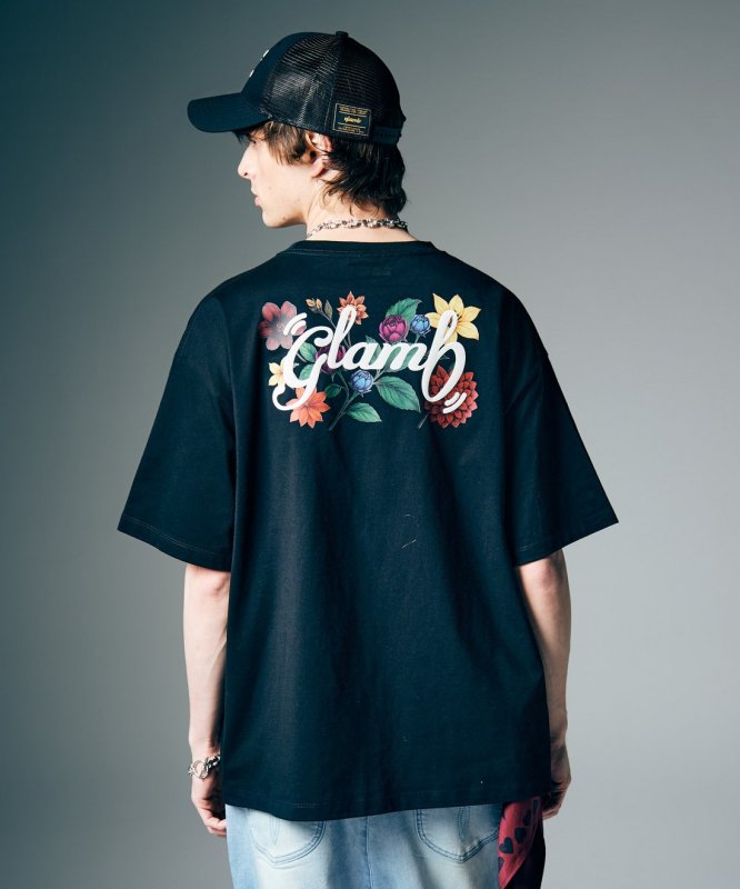 画像8: 【glamb 2026 Summer先行予約】glamb グラム / Floral Spin Logo T-Shirt (2色展開) (8)