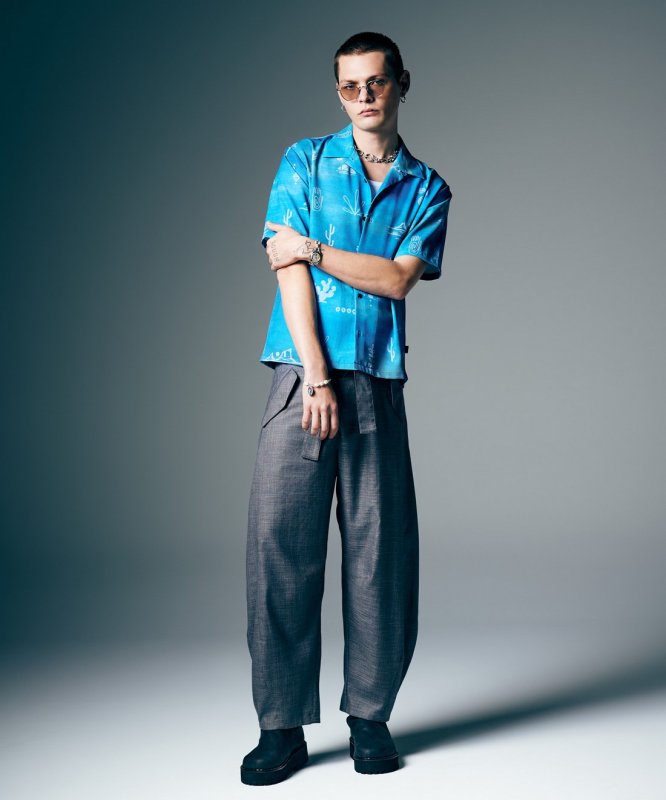 画像11: 【glamb 2026 Summer先行予約】glamb グラム / Abstract Hawaiian Shirt (2色展開) (11)