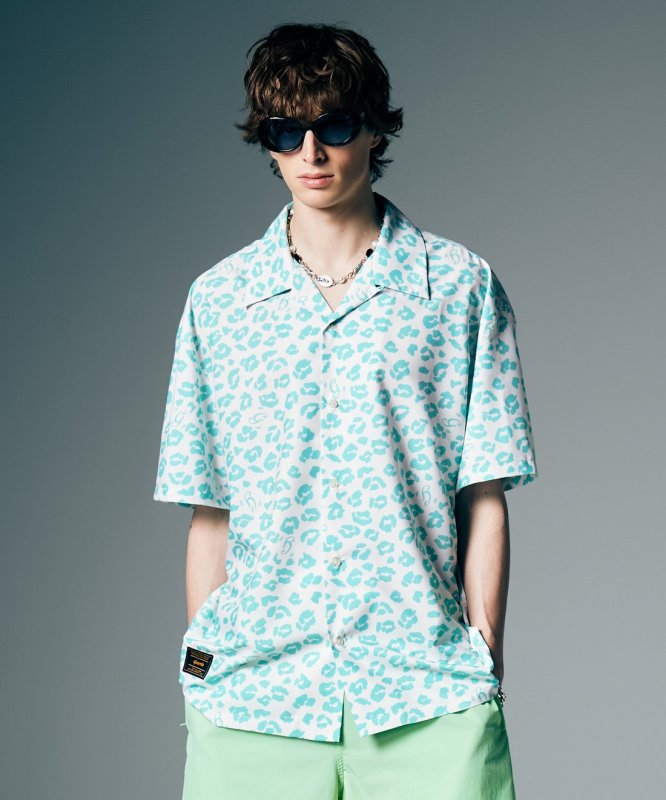 画像5: 【glamb 2026 Summer先行予約】glamb グラム / Leopard Open Collar Shirt (3色展開) (5)