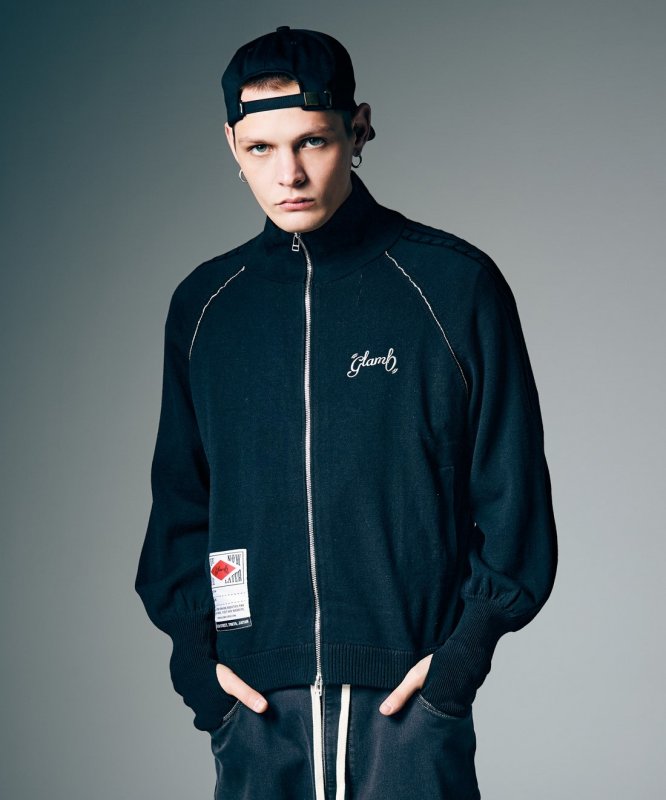 画像9: 【glamb 2026 Summer先行予約】glamb グラム / Knit Track Jacket (2色展開) (9)