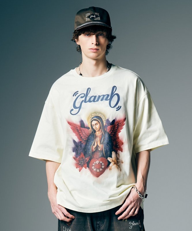 画像12: 【glamb 2026 Summer先行予約】glamb グラム / Grunge Mother T-Shirt (3色展開) (12)