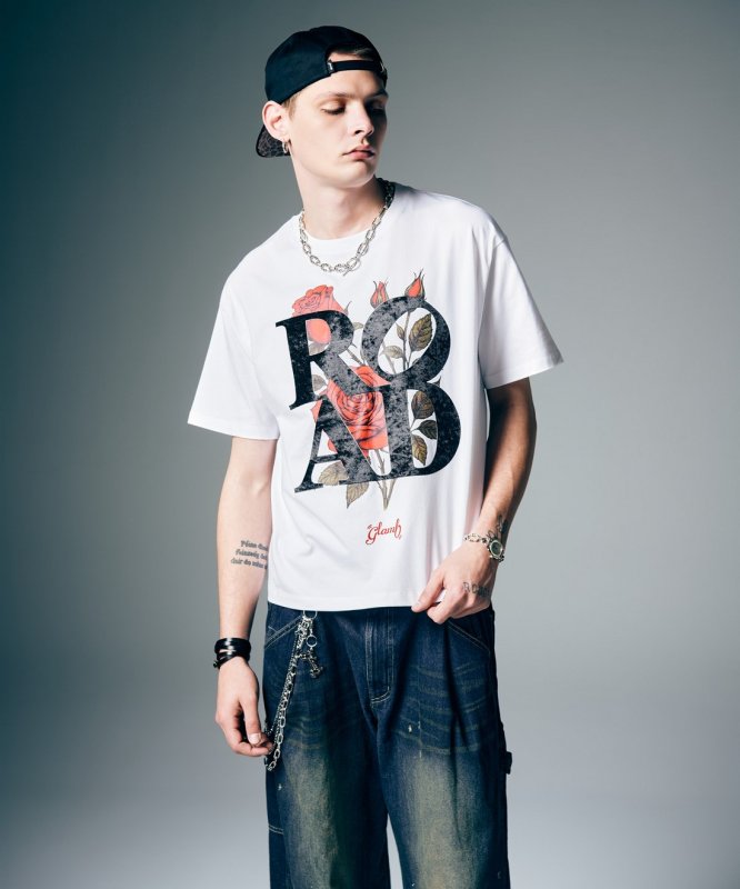 画像7: 【glamb 2026 Summer先行予約】glamb グラム / Velour Road T-Shirt (2色展開) (7)