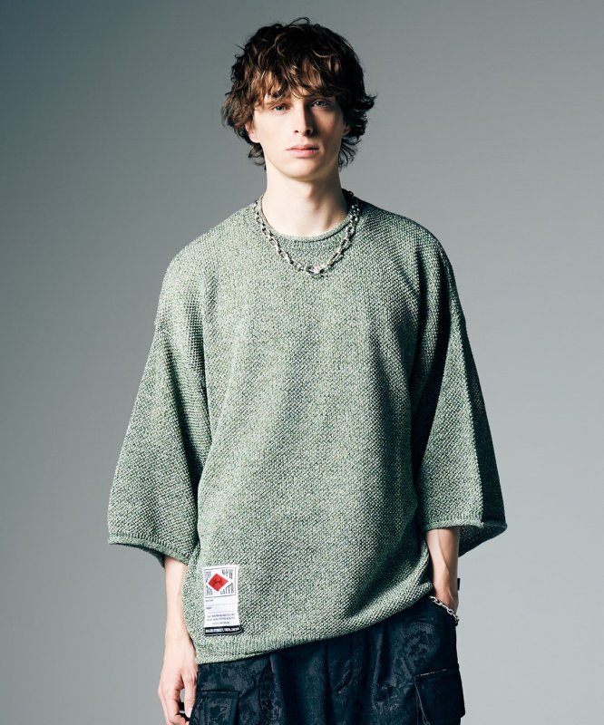 画像7: 【glamb 2026 Summer先行予約】glamb グラム / Linen Mix Pullover Knit (2色展開) (7)