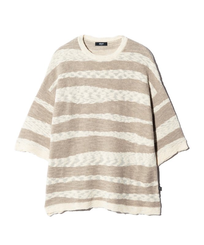 画像2: 【glamb 2026 Summer先行予約】glamb グラム / Random Border Summer Knit (2色展開) (2)