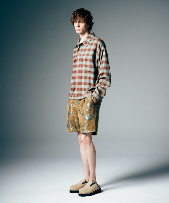 画像11: 【glamb 2026 Summer先行予約】glamb グラム / Ombre Check Shirt Jacket (2色展開) (11)