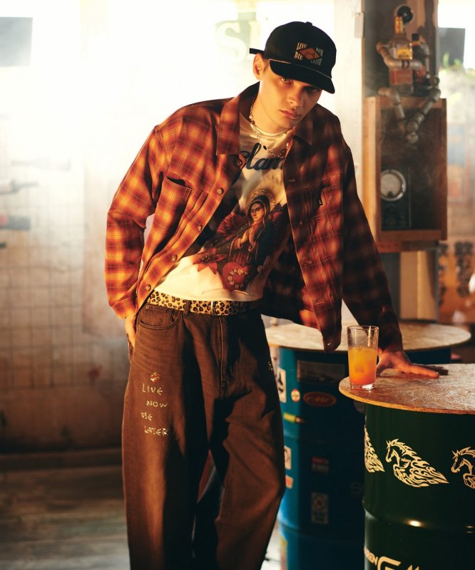 画像22: 【glamb 2026 Summer先行予約】glamb グラム / Grunge Mother T-Shirt (3色展開) (22)