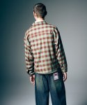 画像8: 【glamb 2026 Summer先行予約】glamb グラム / Ombre Check Shirt Jacket (2色展開) (8)