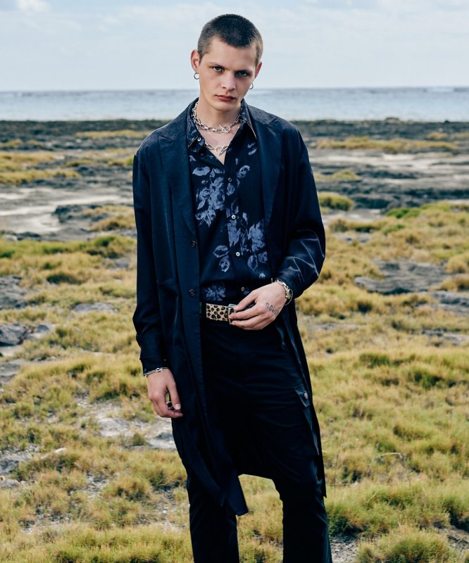 画像25: 【glamb 2026 Summer先行予約】glamb グラム / Extra Long Gown Shirt (2色展開) (25)