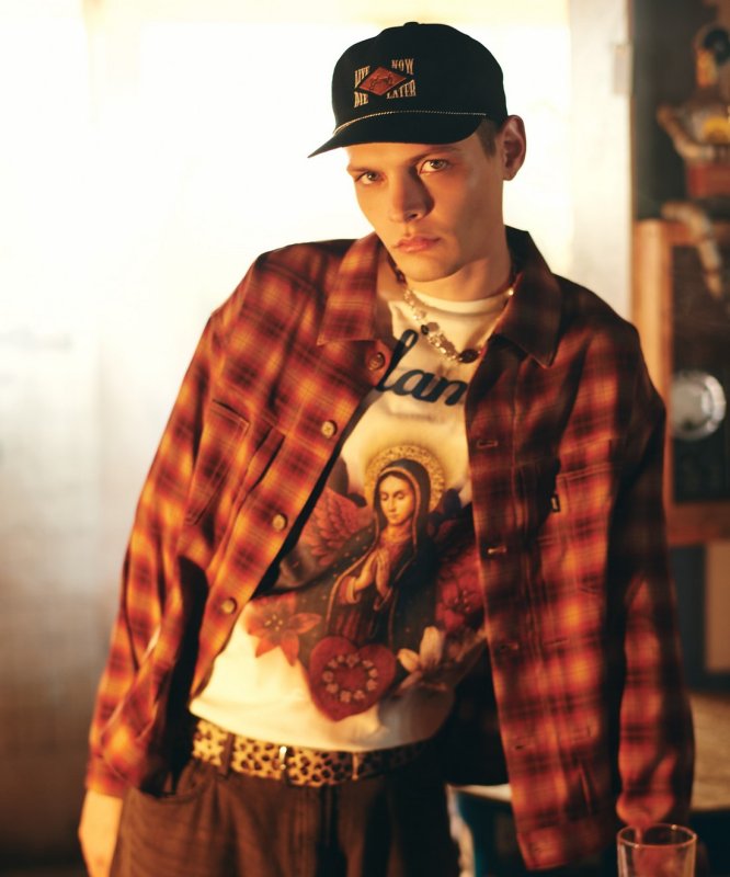 画像20: 【glamb 2026 Summer先行予約】glamb グラム / Grunge Mother T-Shirt (3色展開) (20)