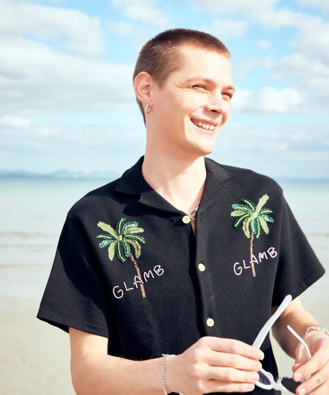 画像26: 【glamb 2026 Summer先行予約】glamb グラム / Resort Beads Shirt (4色展開) (26)