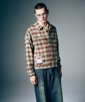画像7: 【glamb 2026 Summer先行予約】glamb グラム / Ombre Check Shirt Jacket (2色展開) (7)