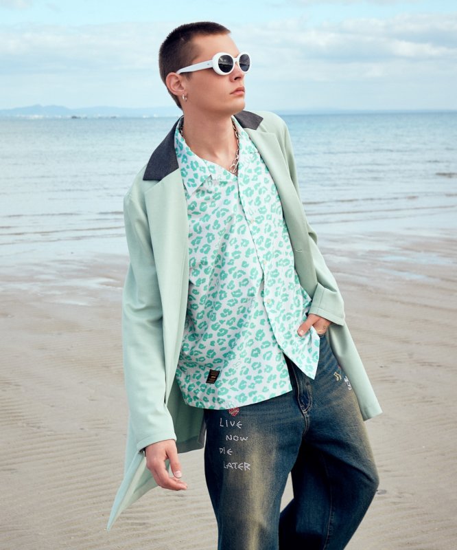 画像31: 【glamb 2026 Summer先行予約】glamb グラム / Studs Wide Denim (2色展開) (31)