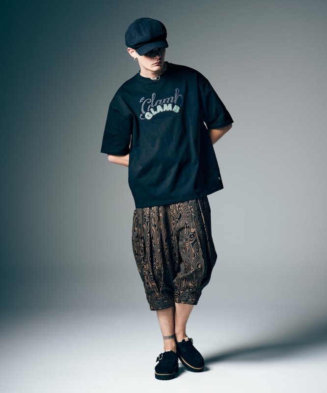 画像11: 【glamb 2026 Summer先行予約】glamb グラム / Marble Pleats Cropped Pants (2色展開) (11)