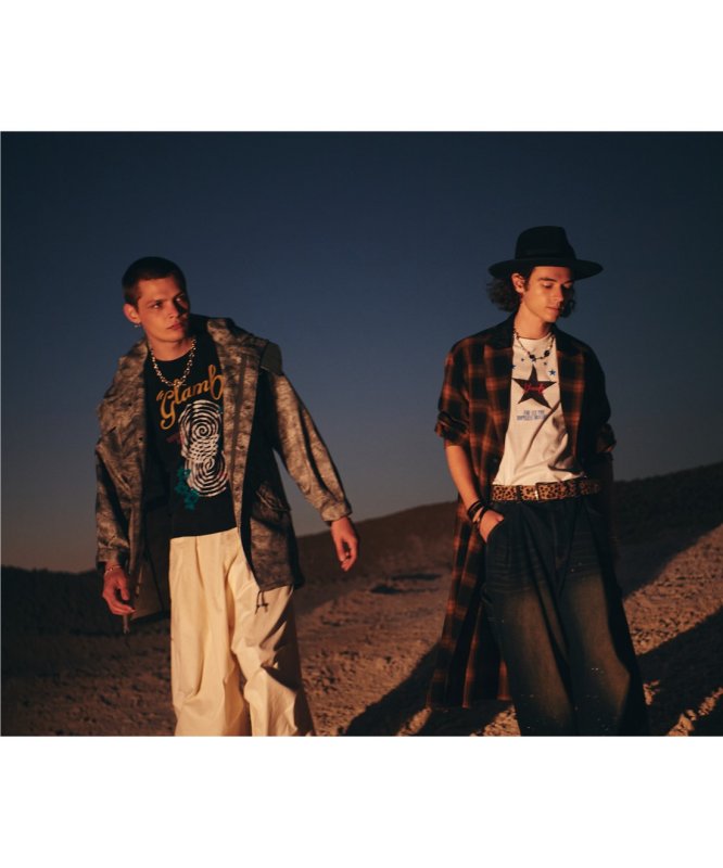 画像19: 【glamb 2026 Summer先行予約】glamb グラム / Spiral Flower T-Shirt (2色展開) (19)