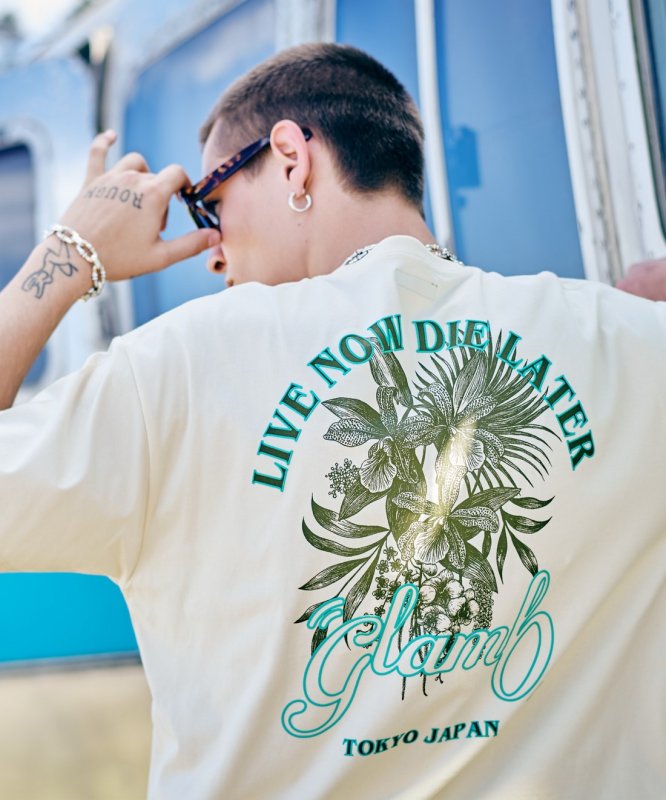 画像17: 【glamb 2026 Summer先行予約】glamb グラム / Spin Logo Surf T-Shirt (2色展開) (17)