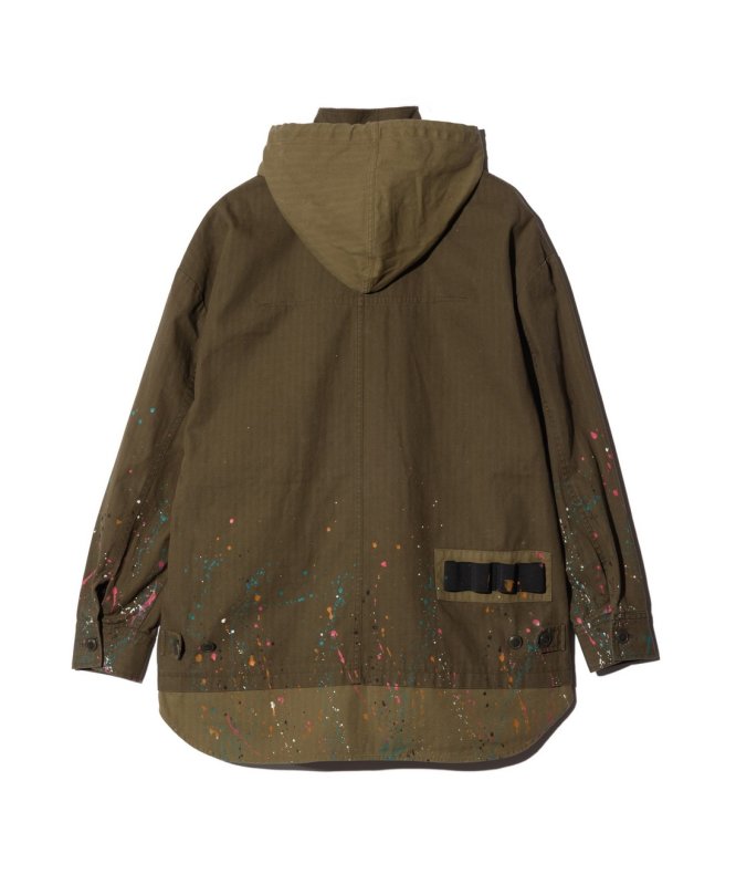 画像5: 【glamb 2026 Summer先行予約】glamb グラム / Remake Hood Military Shirt (2色展開) (5)