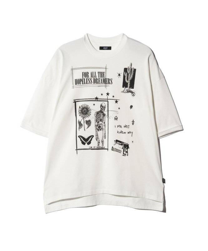 画像3: 【glamb 2026 Summer先行予約】glamb グラム / Quick Dry Graffiti T-Shirt (3色展開) (3)