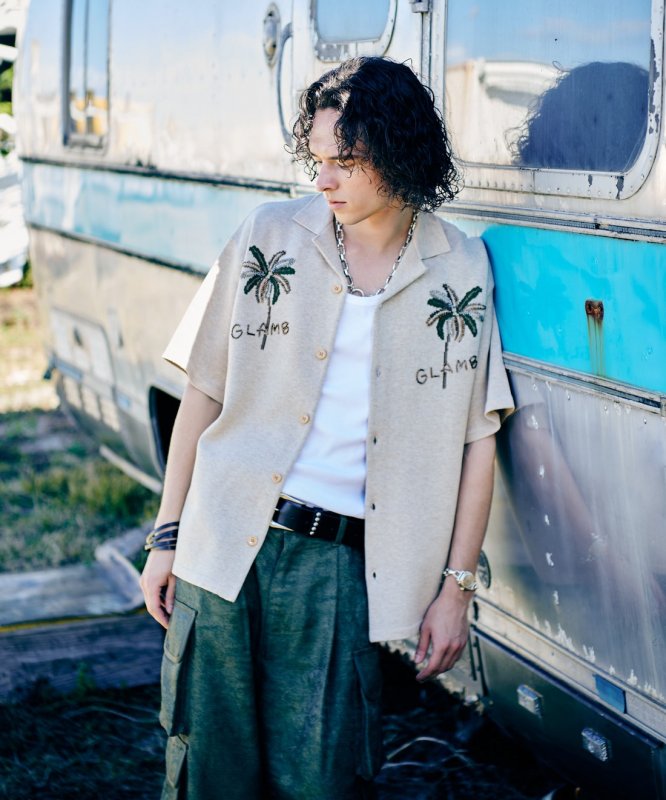 画像29: 【glamb 2026 Summer先行予約】glamb グラム / Resort Beads Shirt (4色展開) (29)
