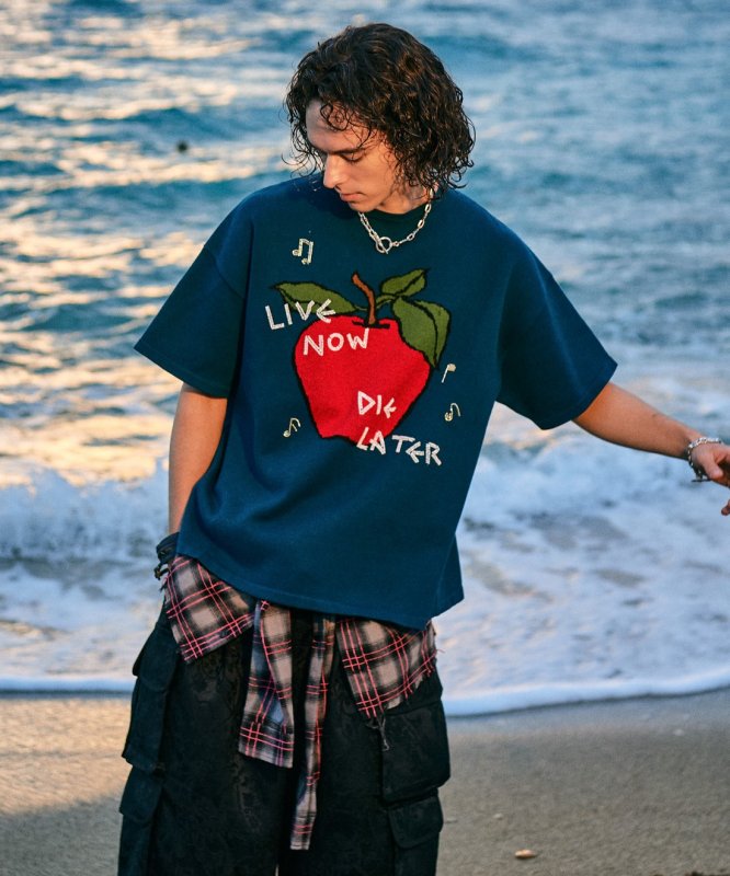 画像14: 【glamb 2026 Summer先行予約】glamb グラム / Beads Apple Knit (3色展開) (14)