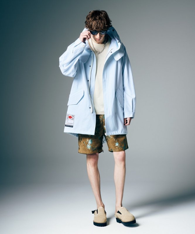 画像20: 【glamb 2026 Summer先行予約】glamb グラム / High Neck Shirt Mods Coat (3色展開) (20)