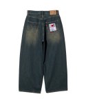 画像2: 【glamb 2026 Summer先行予約】glamb グラム / Studs Wide Denim (2色展開) (2)