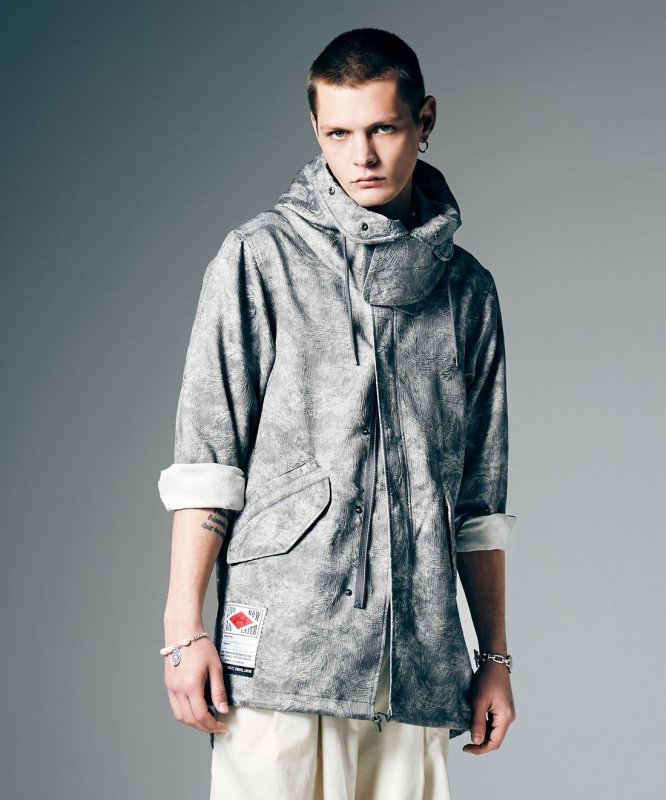 画像16: 【glamb 2026 Summer先行予約】glamb グラム / High Neck Shirt Mods Coat (3色展開) (16)