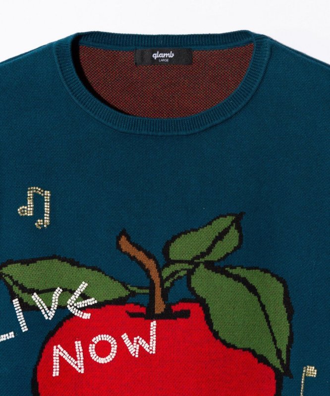 画像15: 【glamb 2026 Summer先行予約】glamb グラム / Beads Apple Knit (3色展開) (15)