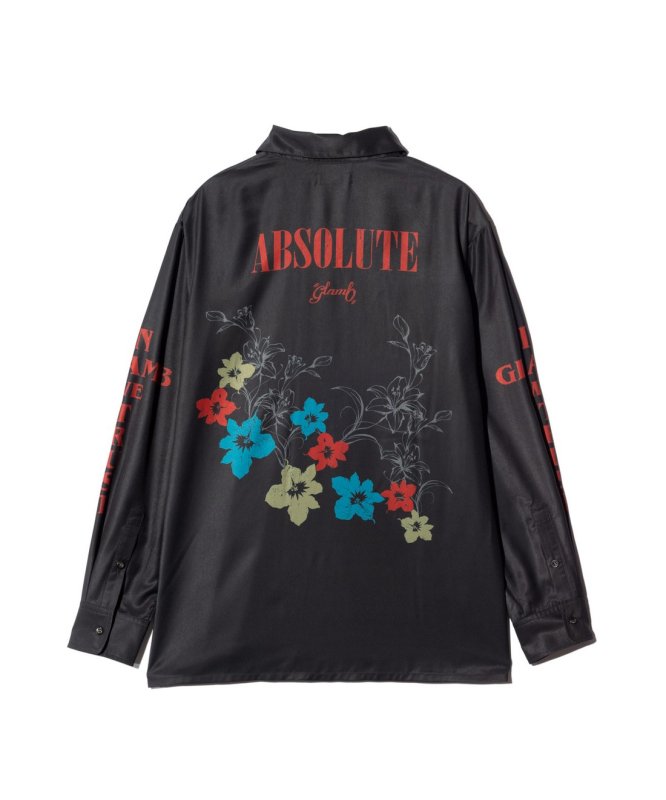 画像2: 【glamb 2026 Summer先行予約】glamb グラム / Prayer Flower Shirt (1色展開) (2)