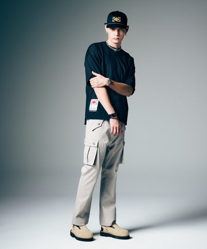 画像12: 【glamb 2026 Summer先行予約】glamb グラム / Sarrouel Flare Cargo Pants (2色展開) (12)