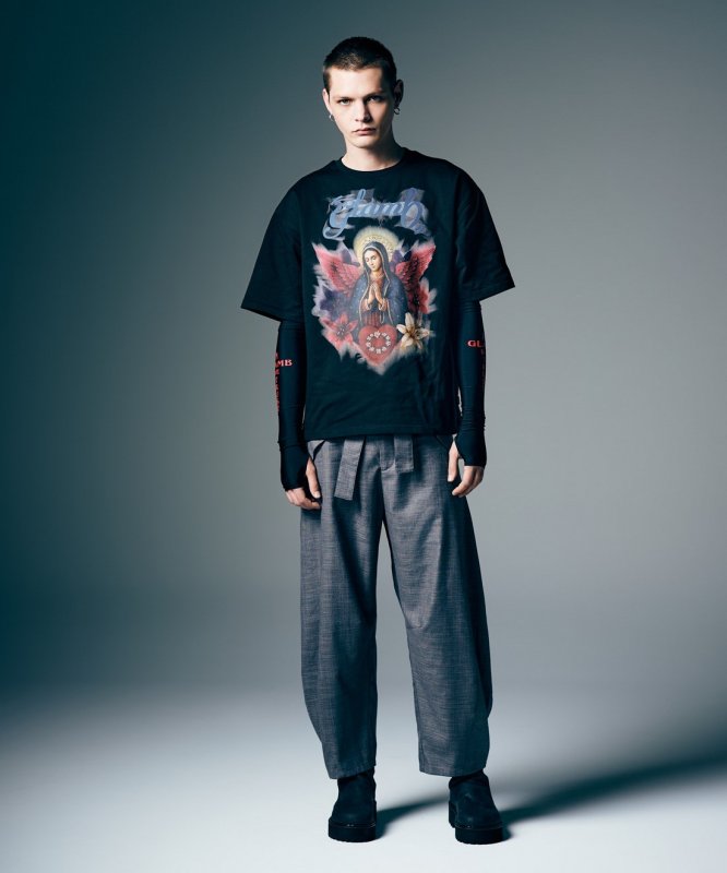 画像15: 【glamb 2026 Summer先行予約】glamb グラム / Grunge Mother T-Shirt (3色展開) (15)