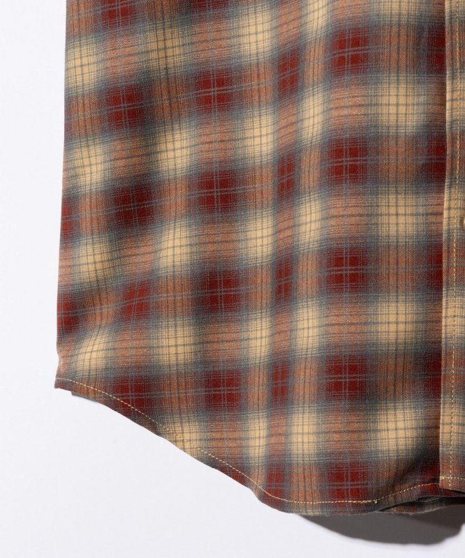 画像4: 【glamb 2026 Summer先行予約】glamb グラム / Stand Collar Check Shirt (2色展開) (4)