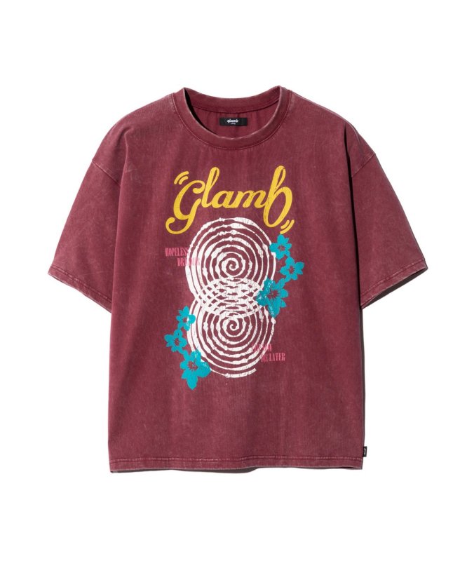 画像3: 【glamb 2026 Summer先行予約】glamb グラム / Spiral Flower T-Shirt (2色展開) (3)