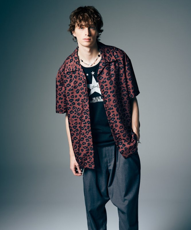 画像9: 【glamb 2026 Summer先行予約】glamb グラム / Leopard Open Collar Shirt (3色展開) (9)