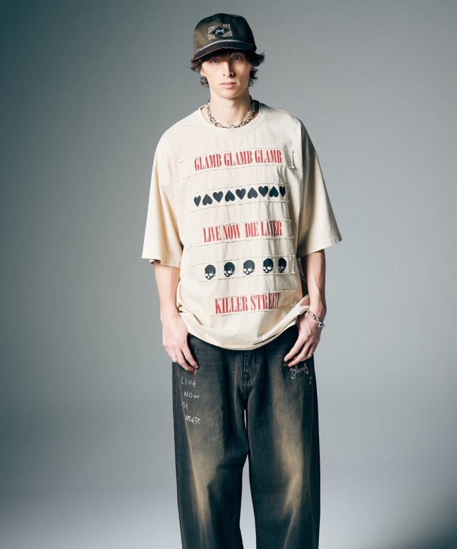 画像6: 【glamb 2026 Summer先行予約】glamb グラム / Skull Heart T-Shirt (2色展開) (6)