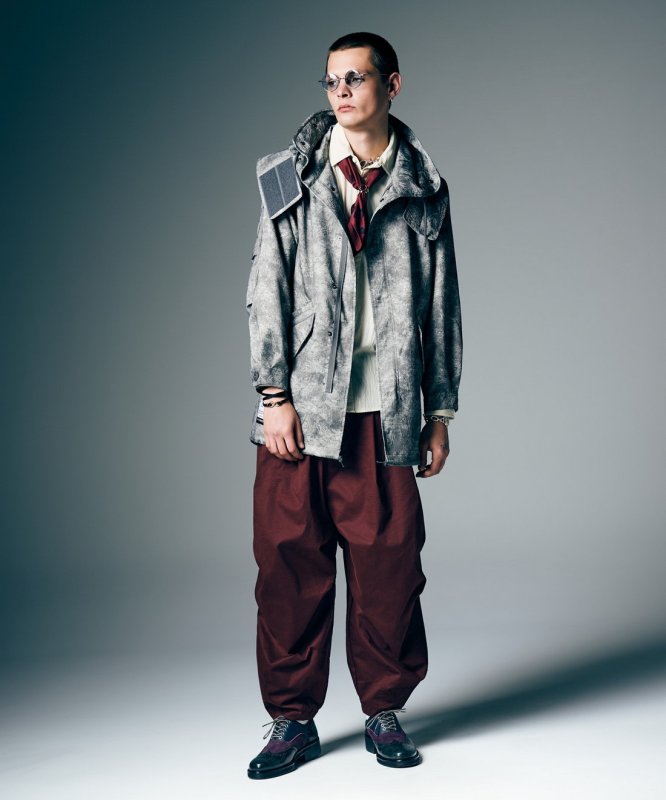 画像25: 【glamb 2026 Summer先行予約】glamb グラム / High Neck Shirt Mods Coat (3色展開) (25)