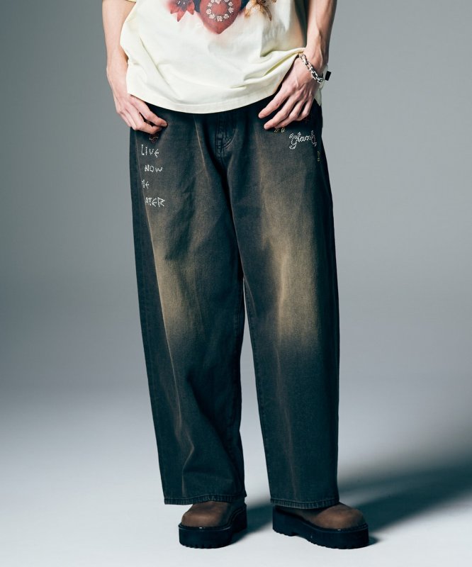 画像10: 【glamb 2026 Summer先行予約】glamb グラム / Studs Wide Denim (2色展開) (10)