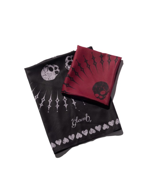 画像5: 【glamb 2026 Summer先行予約】glamb グラム / Skull Heart Bandana (2色展開) (5)