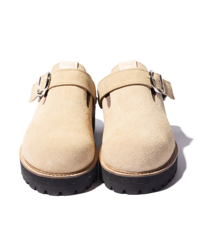 画像4: 【glamb 2026 Summer先行予約】glamb グラム / Cow Suede Clog Sandals (3色展開) (4)