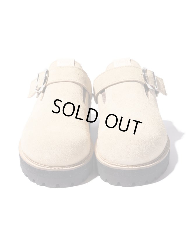 画像4: 【glamb 2026 Summer先行予約】glamb グラム / Cow Suede Clog Sandals (3色展開) (4)