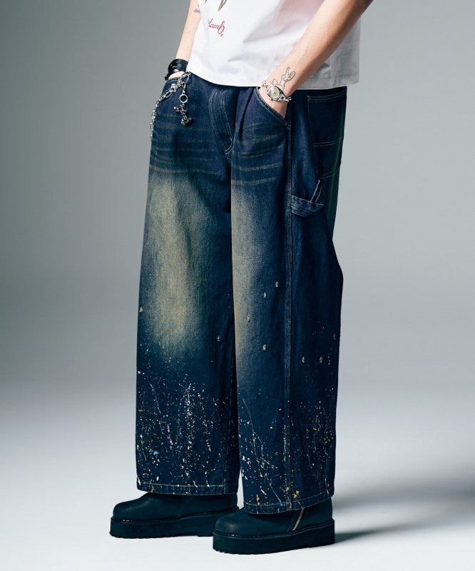 画像10: 【glamb 2026 Summer先行予約】glamb グラム / Red Dirt Splash Denim (1色展開) (10)