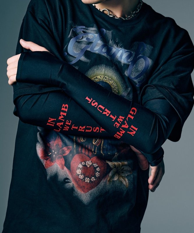 画像8: 【glamb 2026 Summer先行予約】glamb グラム / Slogan Arm Cover (3色展開) (8)