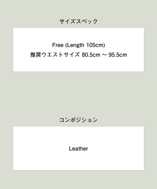 画像11: 【glamb 2026 Summer先行予約】glamb グラム / Hair Calf Belt (2色展開) (11)