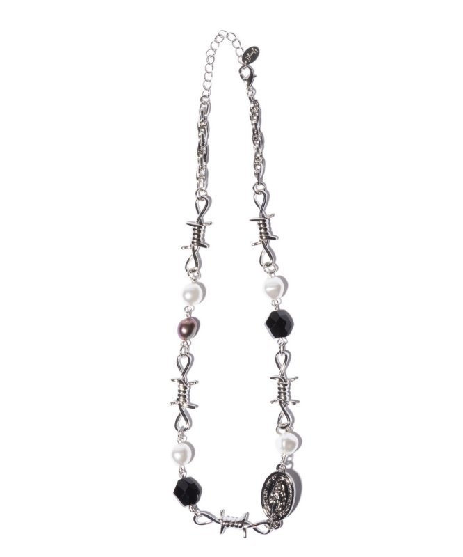 画像5: 【glamb 2026 Summer先行予約】glamb グラム / Anarchy Pearl Necklace (1色展開) (5)