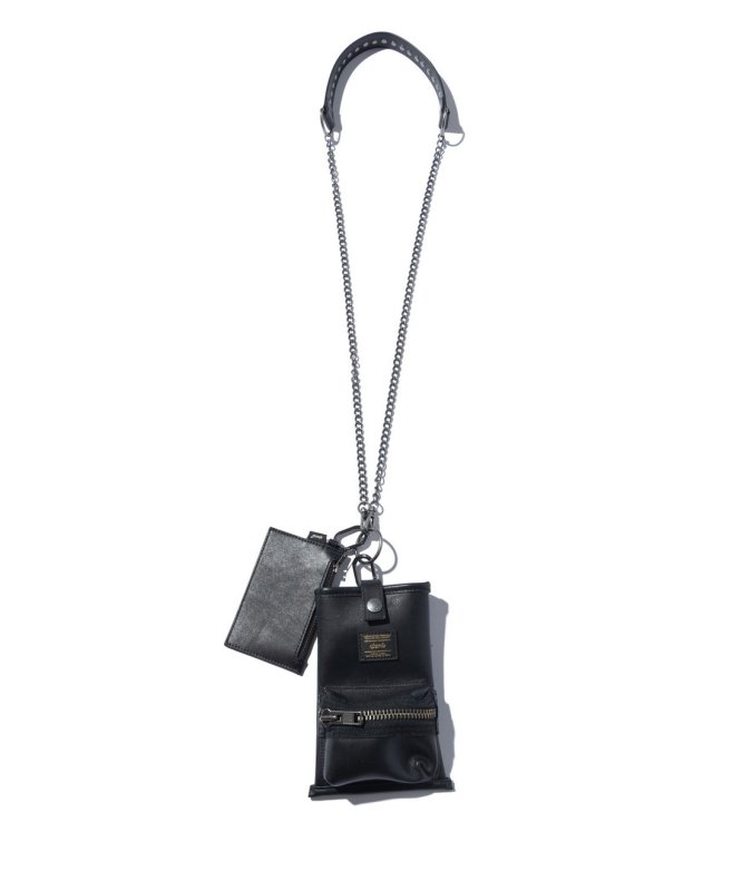 画像2: 【glamb 2026 Summer先行予約】glamb グラム / Leather Multi Pouch (1色展開) (2)