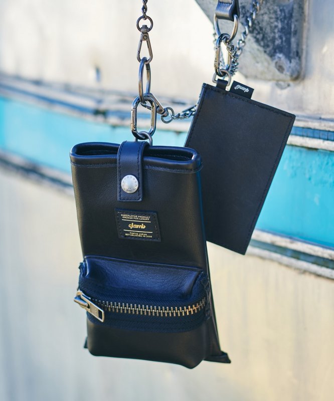 画像14: 【glamb 2026 Summer先行予約】glamb グラム / Leather Multi Pouch (1色展開) (14)