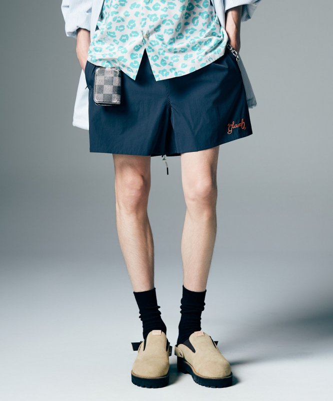 画像12: 【glamb 2026 Summer先行予約】glamb グラム / Spin Logo Swim Shorts (3色展開) (12)