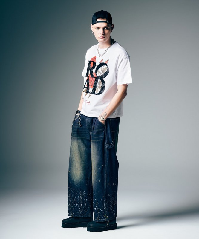 画像19: 【glamb 2026 Summer先行予約】glamb グラム / Red Dirt Splash Denim (1色展開) (19)