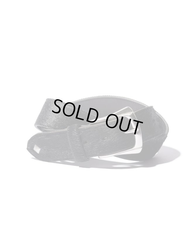 画像2: 【glamb 2026 Summer先行予約】glamb グラム / Hair Calf Belt (2色展開) (2)