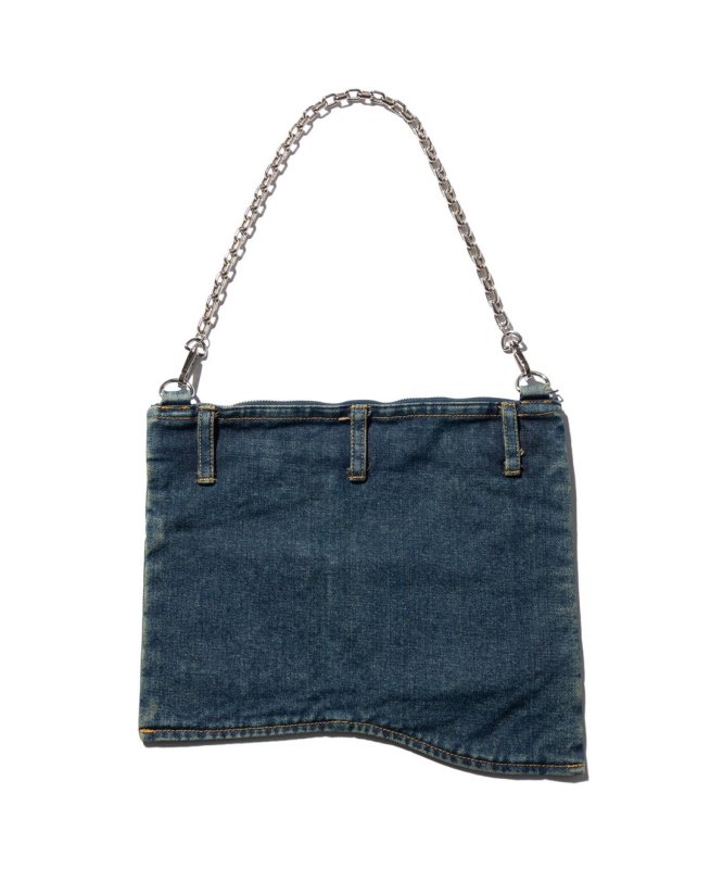 画像2: 【glamb 2026 Summer先行予約】glamb グラム / Aged Denim Bag (2色展開) (2)