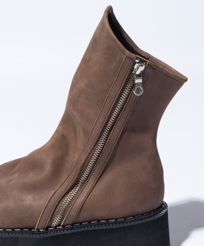 画像14: 【glamb 2026 Summer先行予約】glamb グラム / Drape Leather Boots (3色展開) (14)